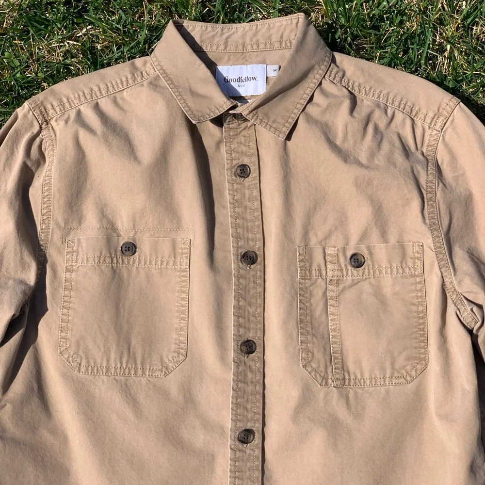 Goodfellow & Co: Men's Long-Sleeve Button-Down - Picture 2 of 4